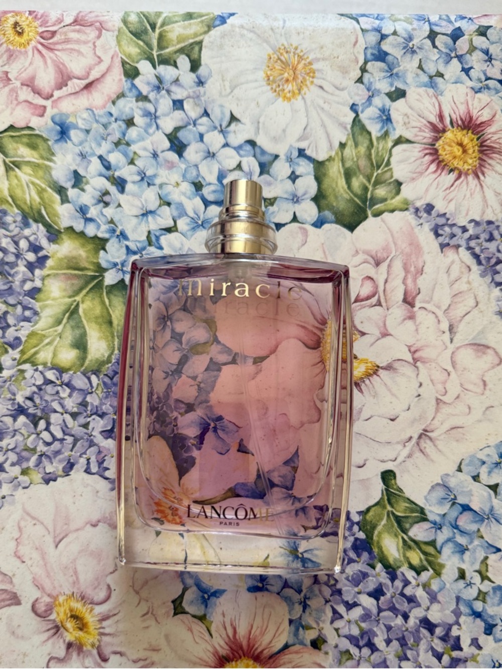 Lancôme Miracle Eu De Parfum. Originally Contained 3.4oz. More Than 2/3 Full.